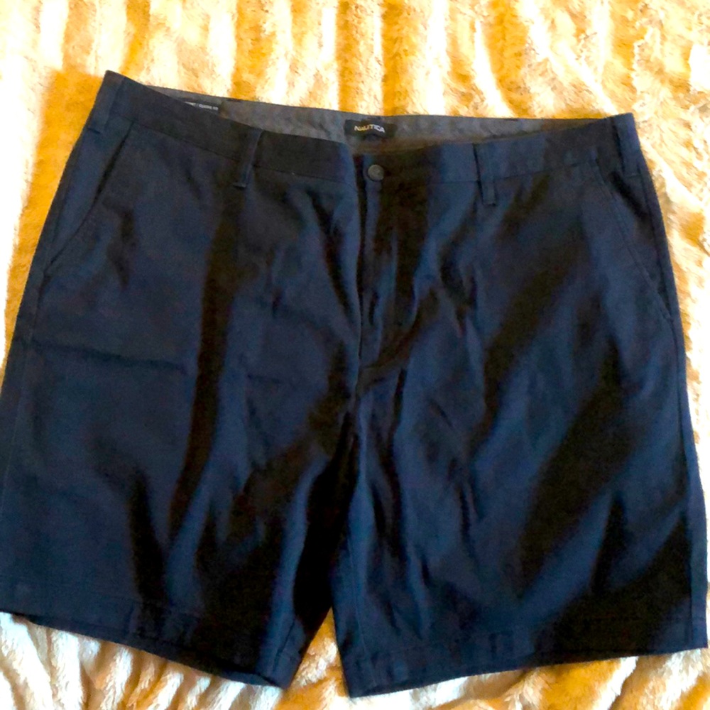 Nautica Men’s flat front deck shorts